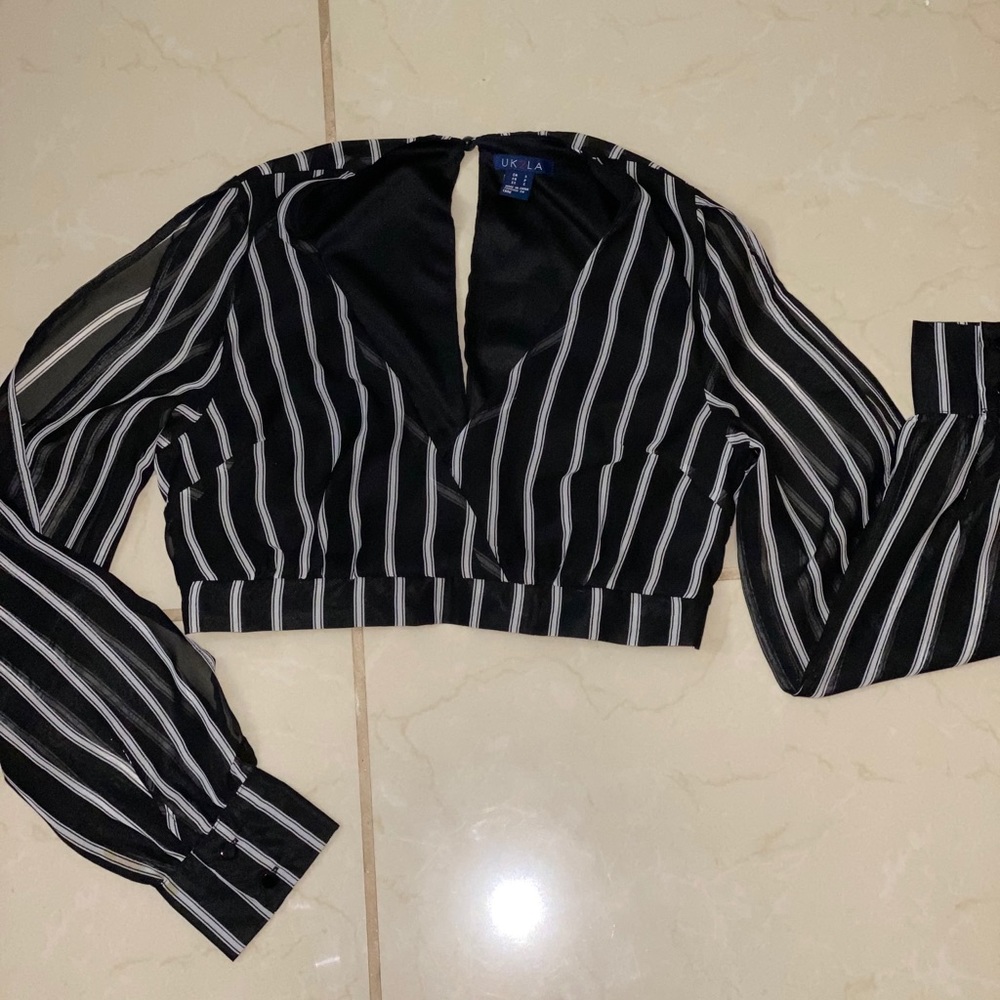 UK2LA Night Crop Top